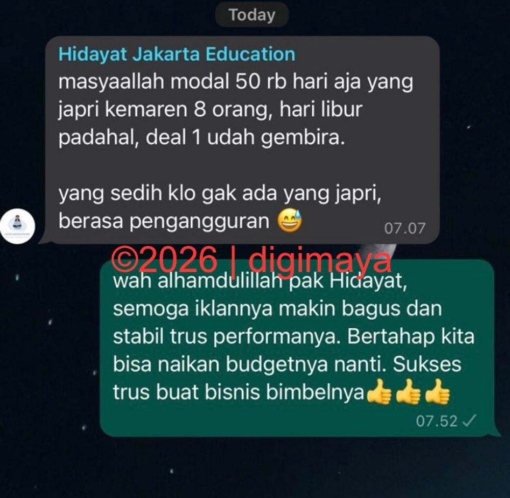 Pesan peserta mentoring